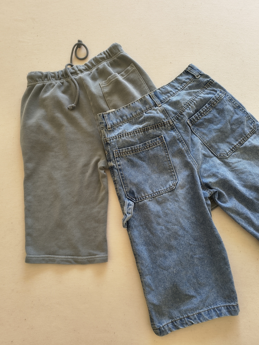 No Boundaries Baggy Jorts & Sweat Shorts 2-Piece Bundle Men's XS/28